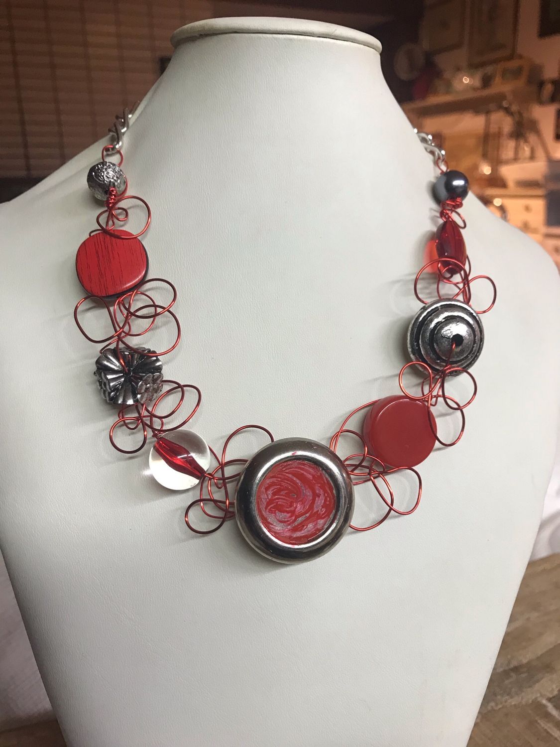 COLLIER J’AIME ROUGE