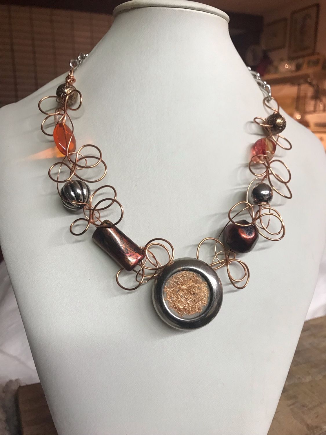 COLLIER J’AIME ORANGÉ COLLIER J’AIME ORANGÉ