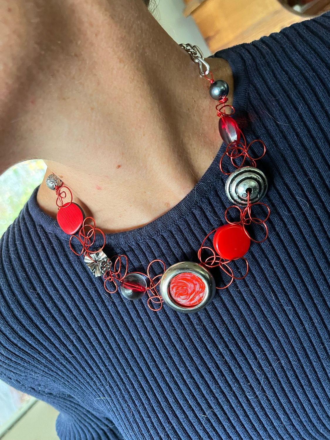COLLIER J’AIME ROUGE