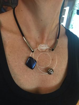 COLLIER C CHIC BLEU