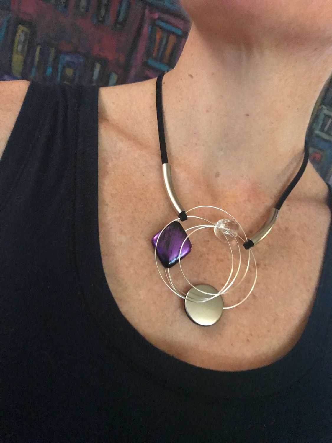 COLLIER C CHIC VIOLET