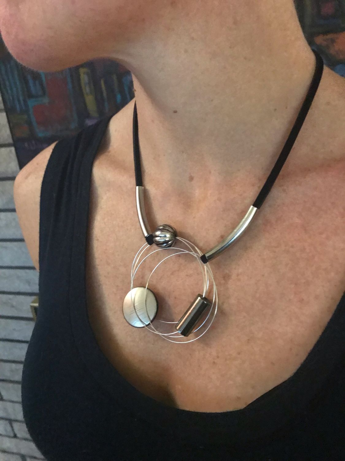 COLLIER C CHIC ARGENTÉ