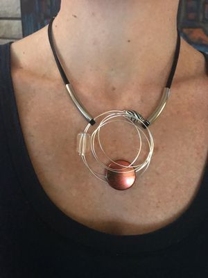 COLLIER C CHIC ORANGÉ 