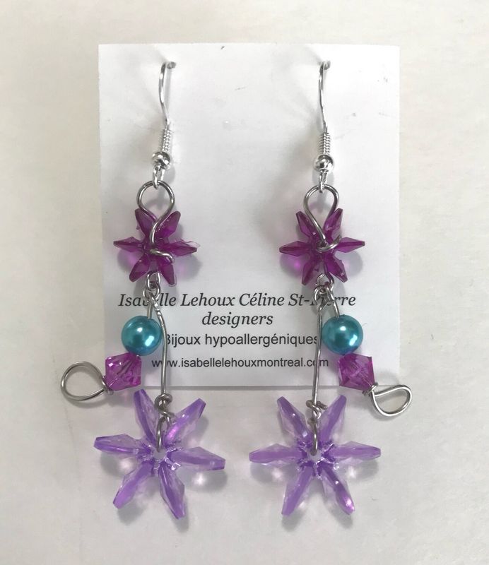 Boucles d’oreilles ÉTOILES 
