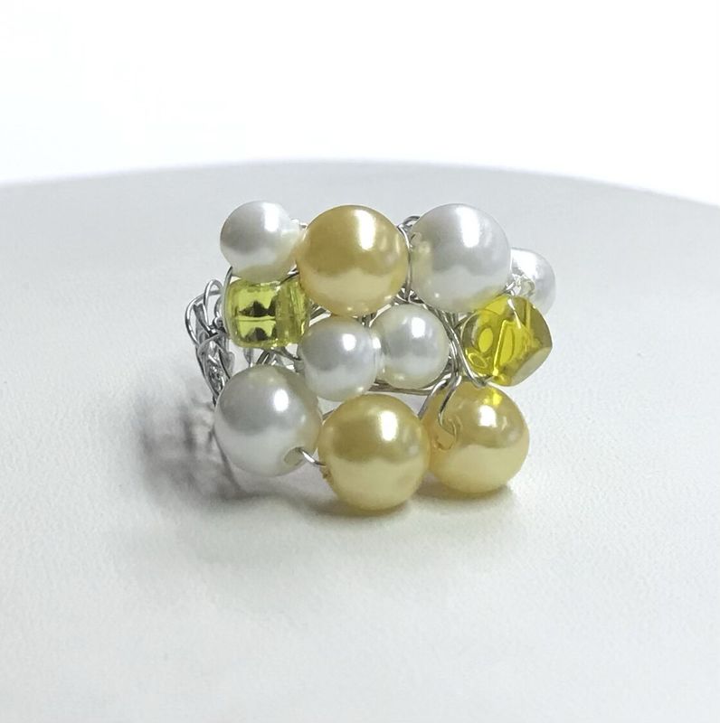 BAGUES FANTAISIE PERLES