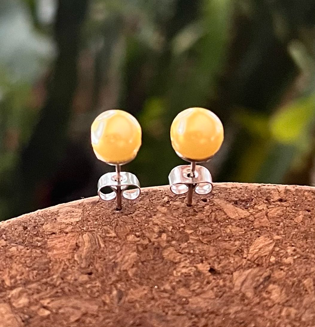 BOUCLES D’OREILLES MINI-FÉES JAUNES