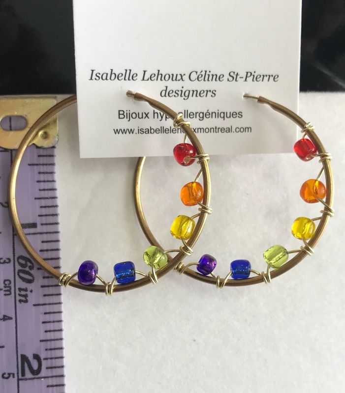 Boucles d’oreilles ANNEAUX 