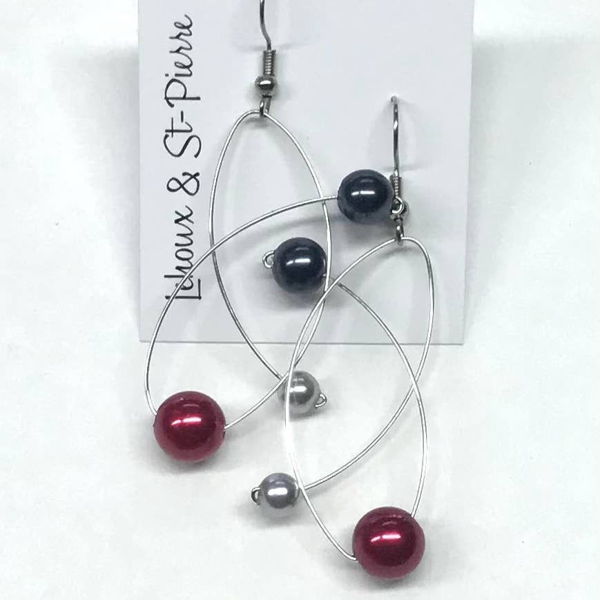 BOUCLES D’OREILLES ÉLECTRONS LIBRES 