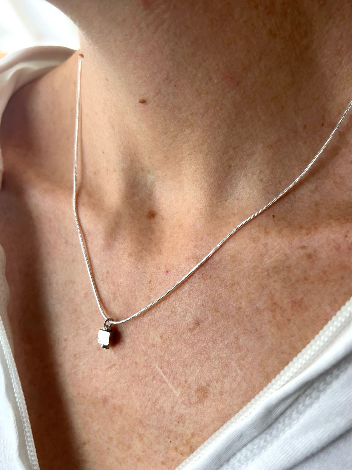 COLLIER CHAÎNE ARGENT 925 CUBE