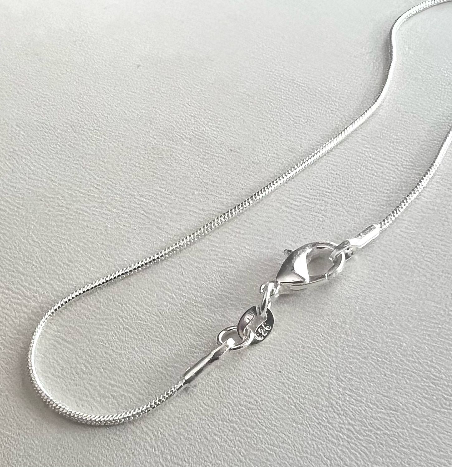 COLLIER CHAÎNE ARGENT 925 RH