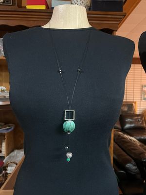 COLLIER TANDEM ÉMERAUDE 