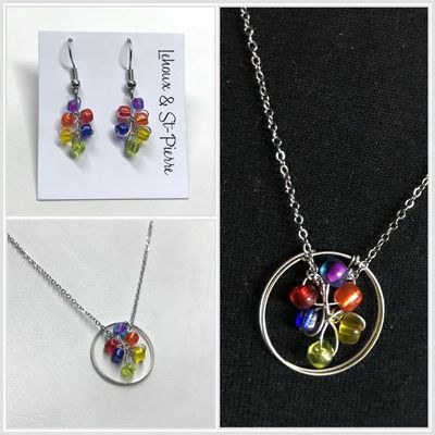 ENSEMBLE 2 BIJOUX PETITE FLEUR
