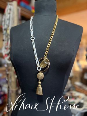 COLLIER BLANC CHAÎNE COLLIER BLANC CHAÎNE