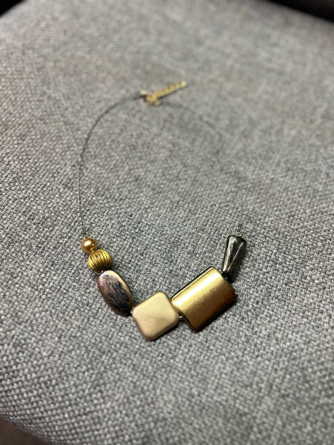 COLLIER HAÏKU DORÉ