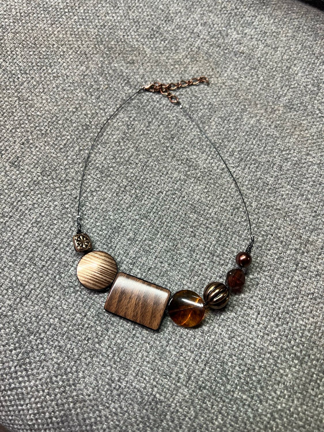COLLIER HAÏKU BRONZE