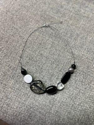 COLLIER HAÏKU NOIR