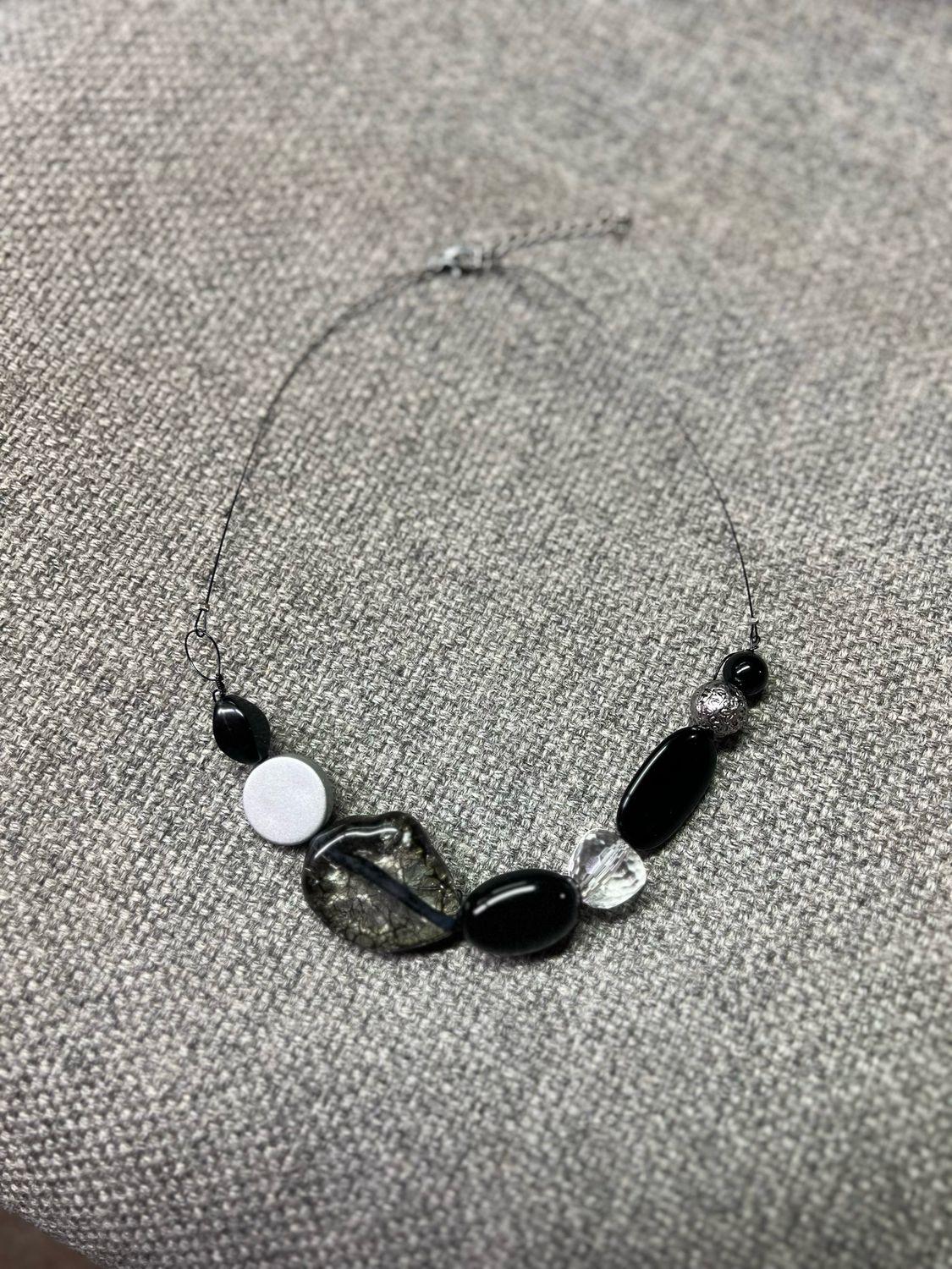 COLLIER HAÏKU NOIR