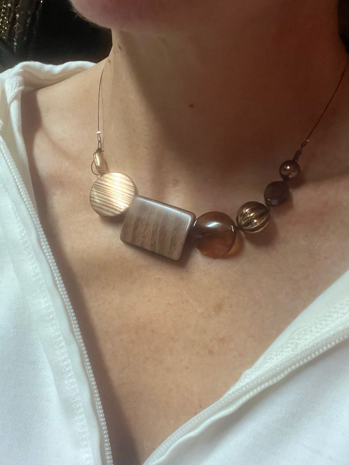 COLLIER HAÏKU BRONZE COLLIER HAÏKU BRONZE