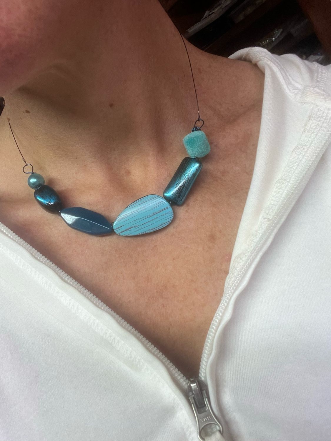 COLLIER HAÏKU TURQUOISE COLLIER HAÏKU TURQUOISE