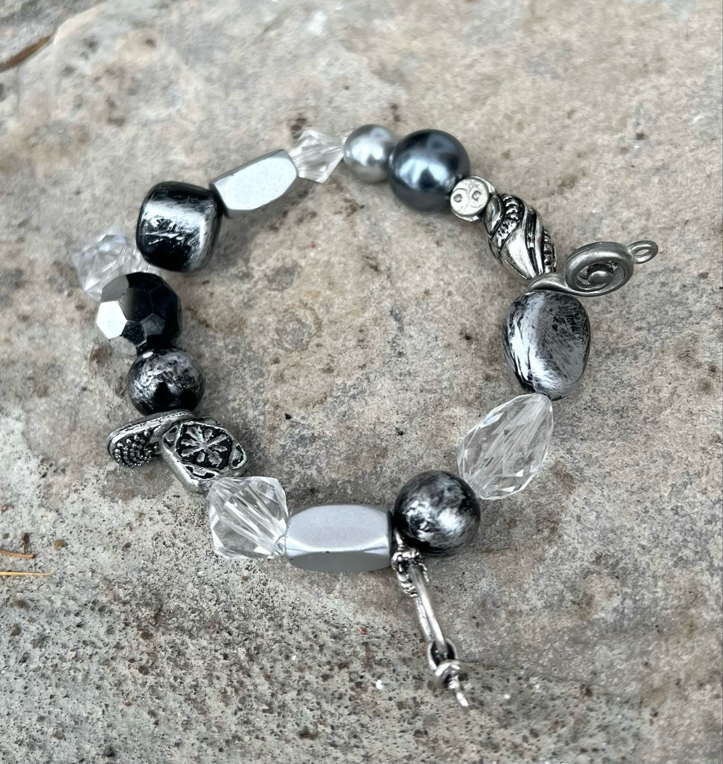 BRACELET CHARMS ANTHRACITE BRACELET CHARMS ANTHRACITE