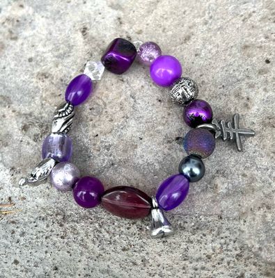 BRACELET CHARMS VIOLET