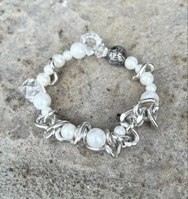 BRACELET CHARMS PERLES BRACELET CHARMS PERLES