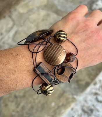 BRACELET D’ARCHITECTURE BRONZE 