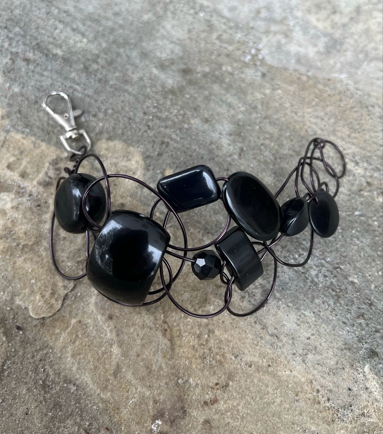 BRACELET D’ARCHITECTURE NOIR