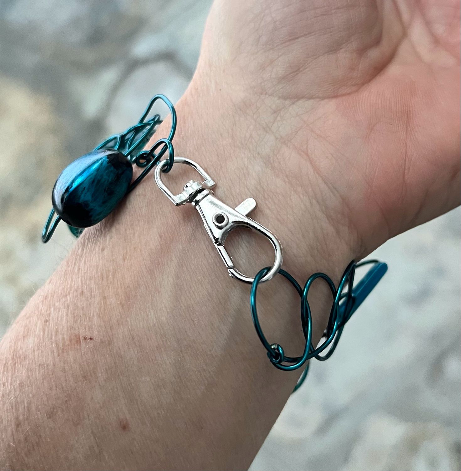 BRACELET D’ARCHITECTURE TURQUOISE