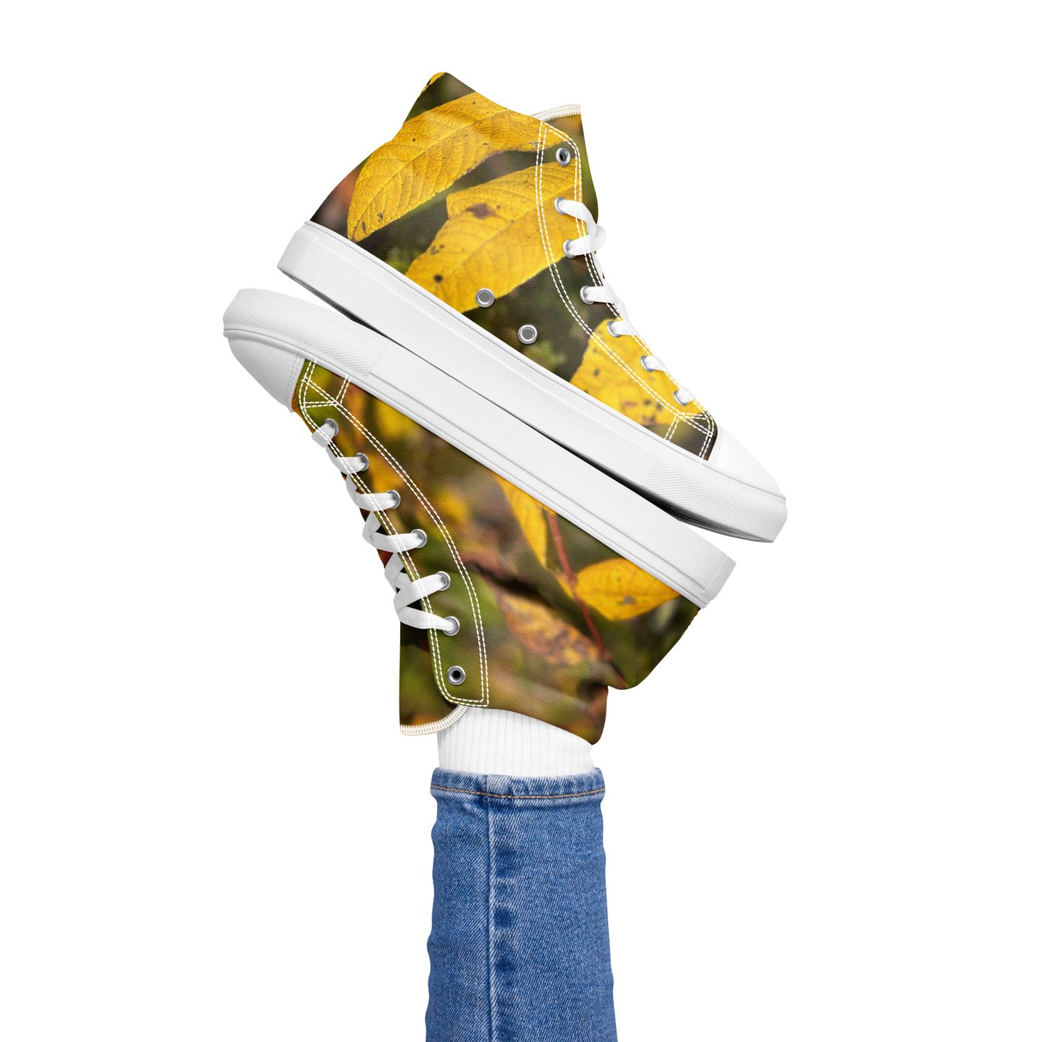 Baskets hautes en toile femme Baskets hautes en toile femme