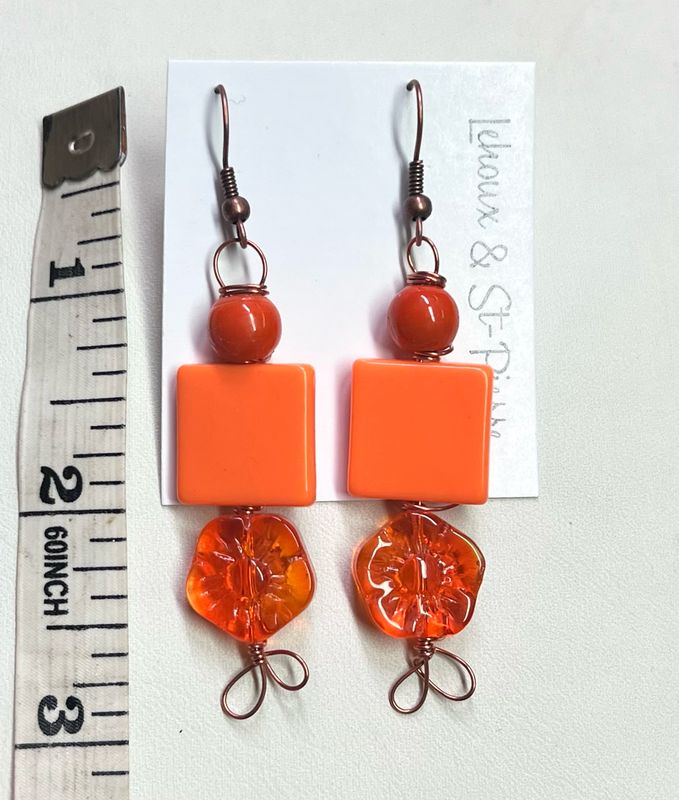 Boucles d’oreilles TRIOLET 