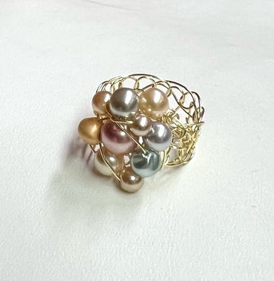 BAGUE DOUCEUR NACRÉE