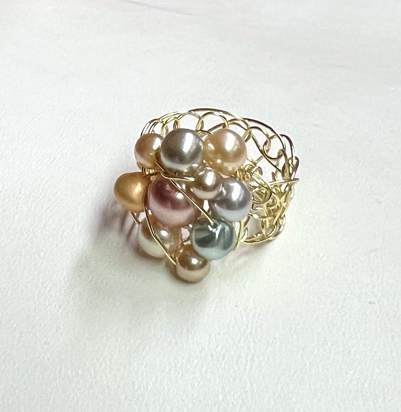 BAGUE DOUCEUR NACRÉE