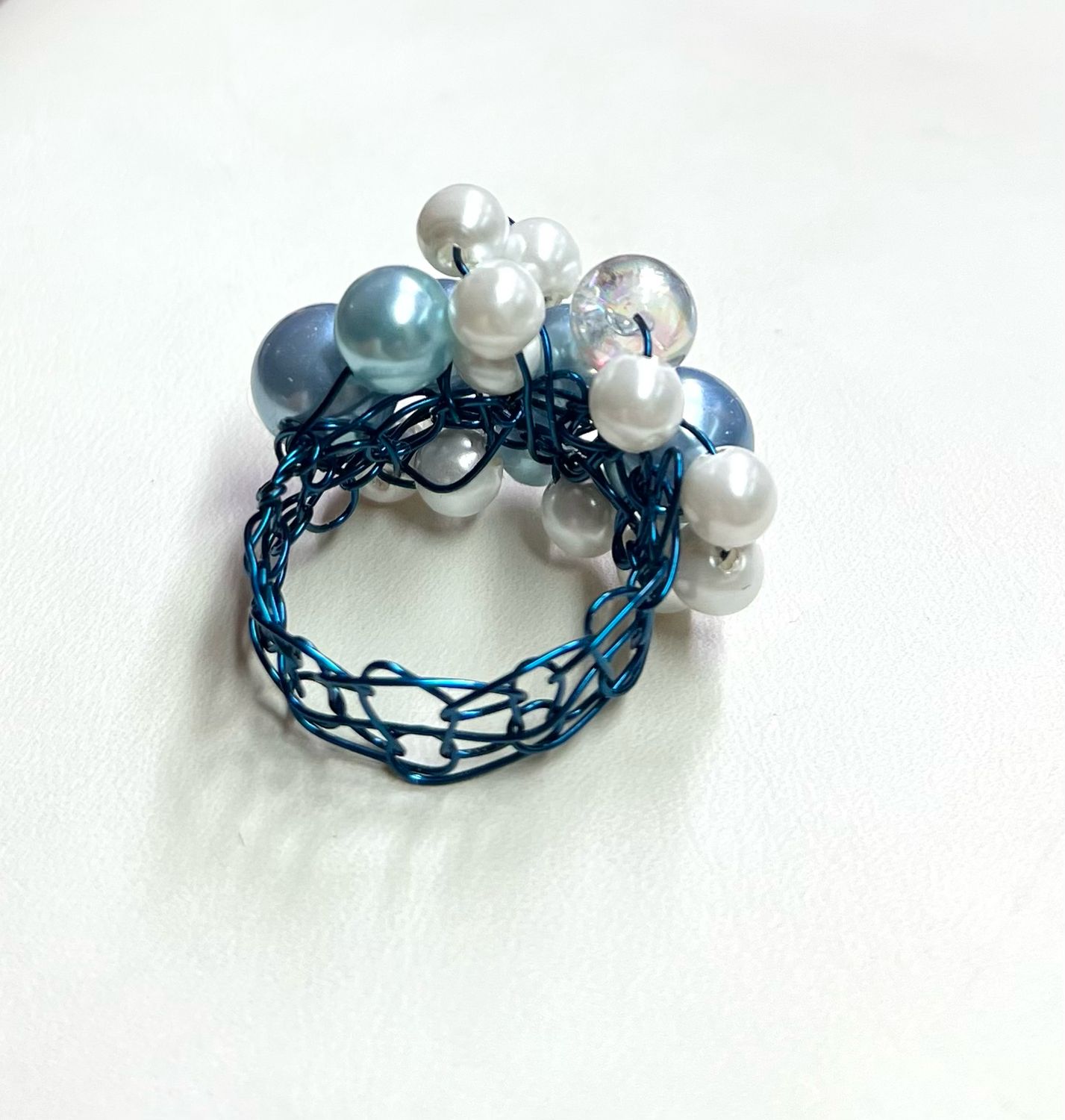 BAGUE CIEL BLEUTÉ