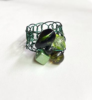 BAGUE VERRE D’ESPOIR 