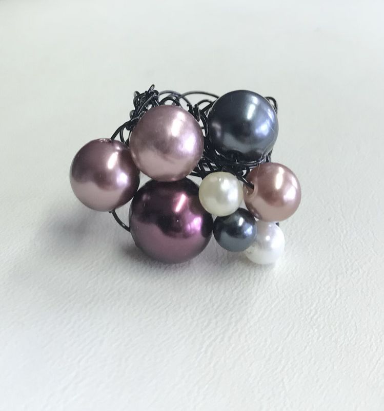 BAGUES FANTAISIE PERLES