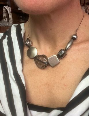 COLLIER HAÏKU ARGENT