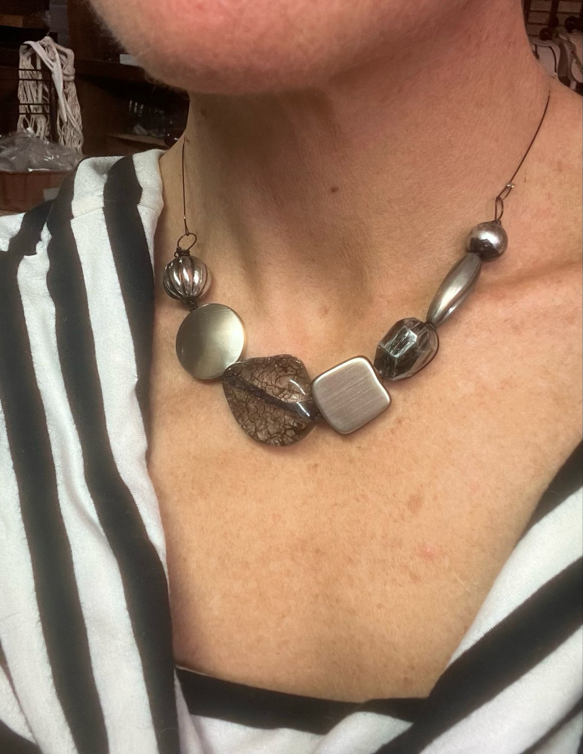 COLLIER HAÏKU ARGENT COLLIER HAÏKU ARGENT