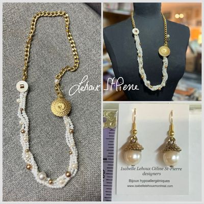 COLLIER MAJESTÉ PERLES