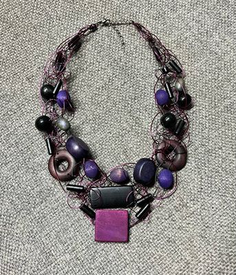 COLLIER ROYAL BOIS VIOLET