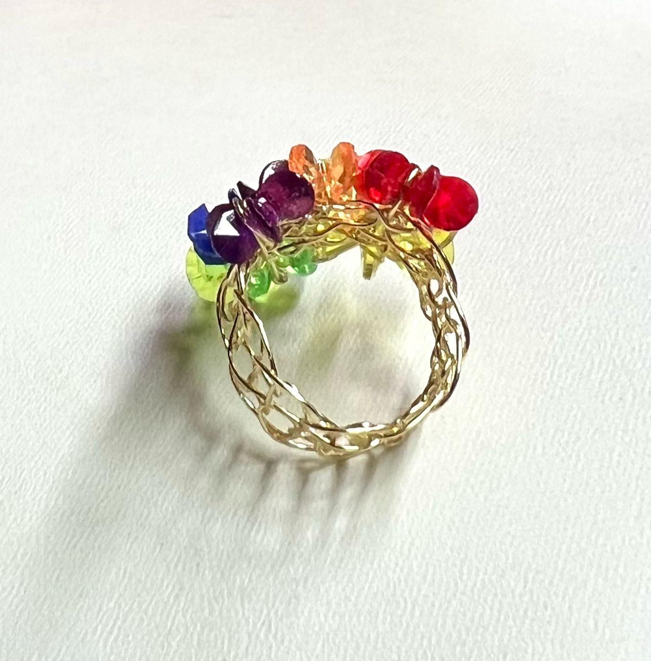 BAGUE PLUIE D’ÉTOILES