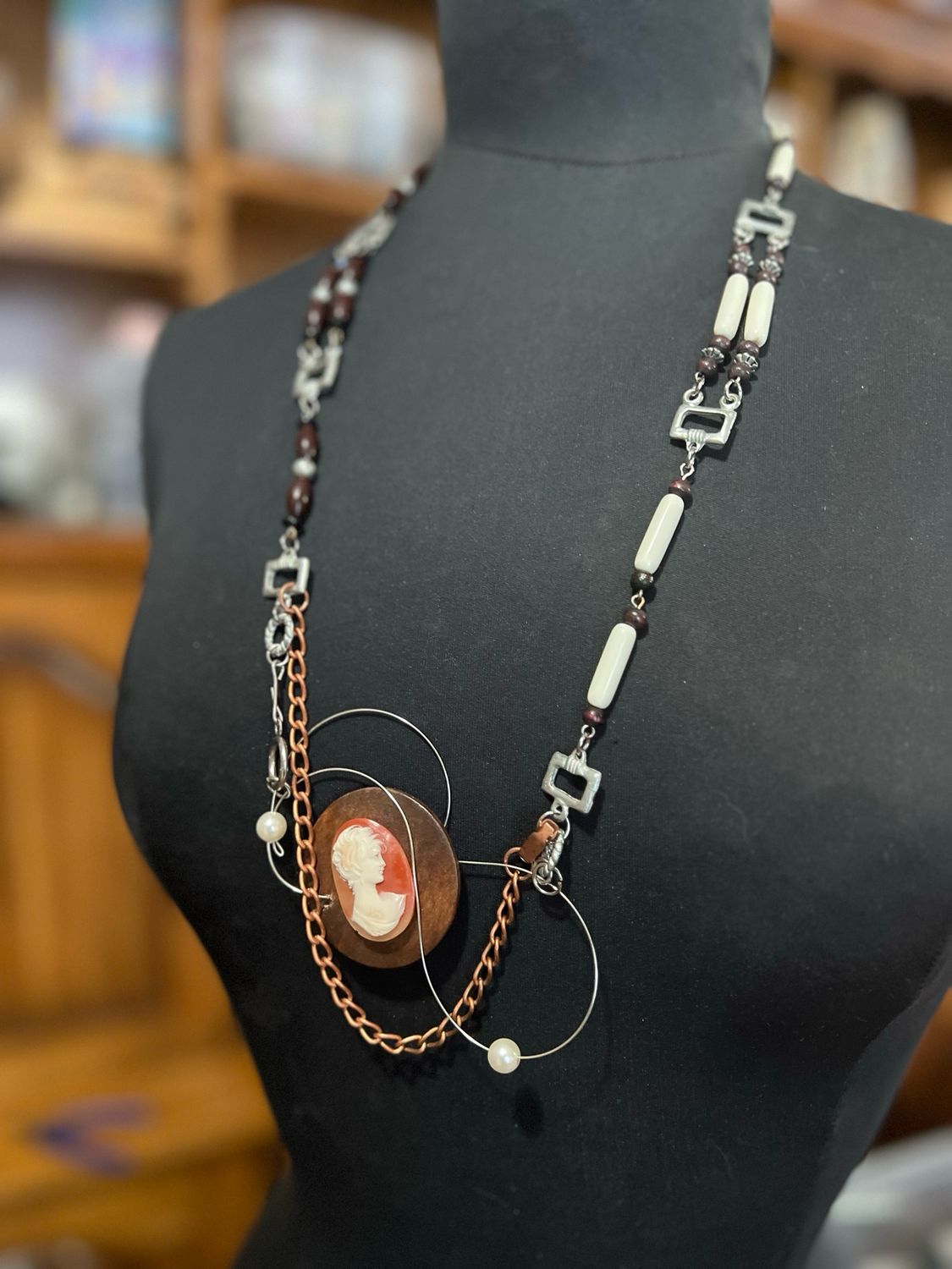 COLLIER CAMÉE À L’INFINI