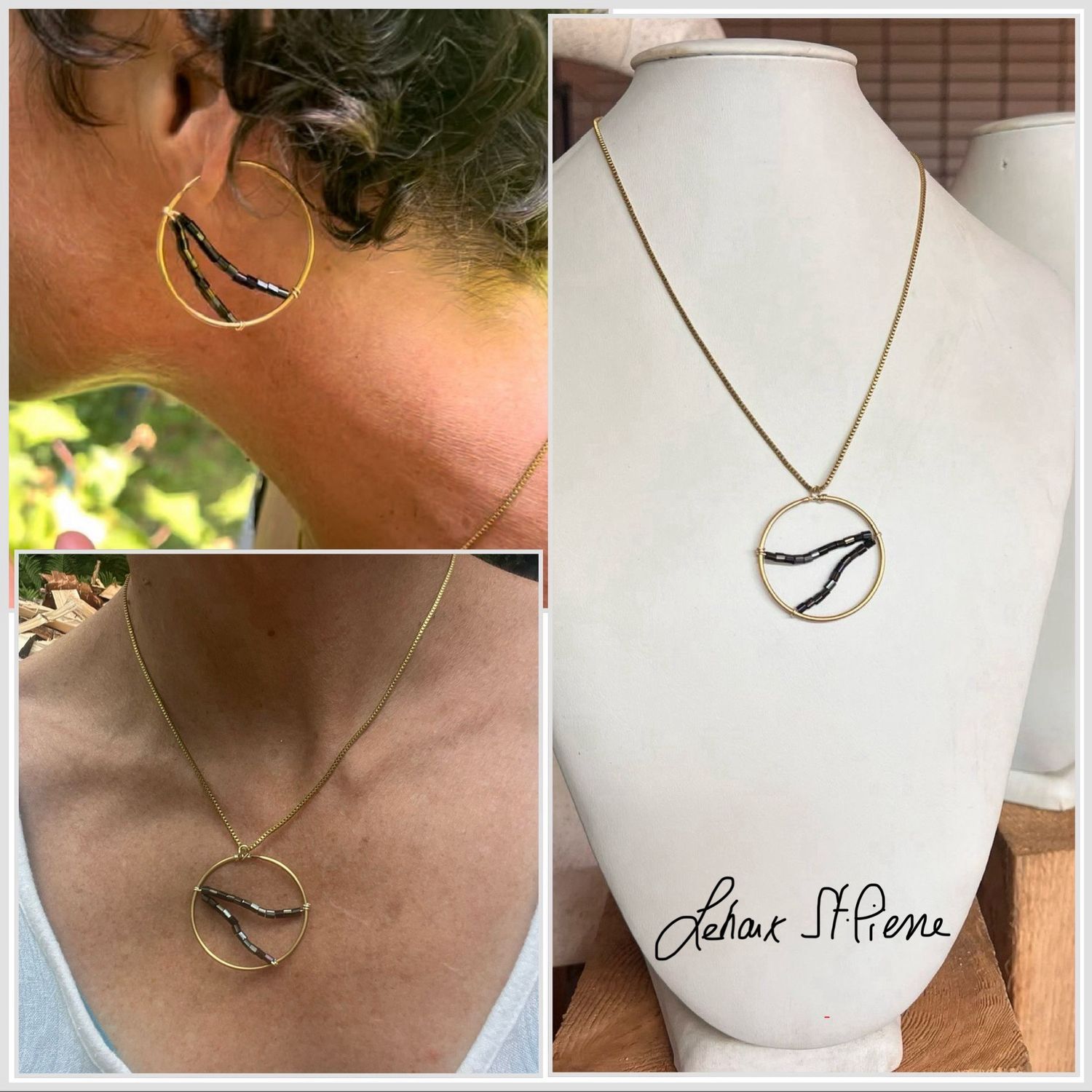 ENSEMBLE 2 BIJOUX NUIT SCINTILLANTE 