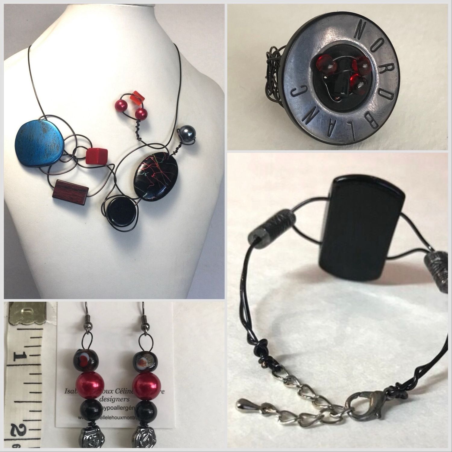 ENSEMBLE 4 BIJOUX D’INSPIRATION ENSEMBLE 4 BIJOUX D’INSPIRATION