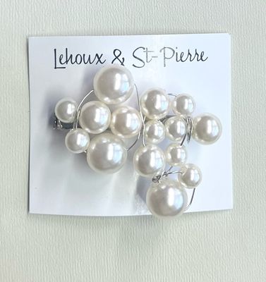 BROCHE PERLES CLASSIQUES BROCHE PERLES CLASSIQUES