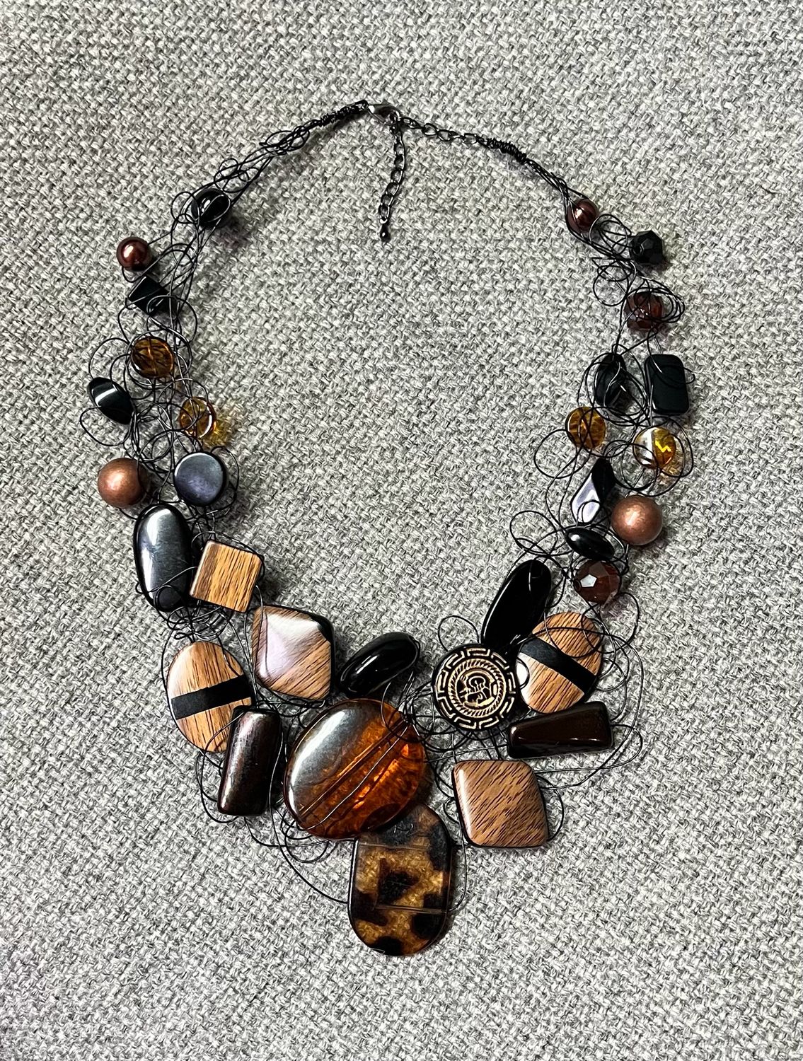 COLLIER ROYAL CHOCOLAT NOIR