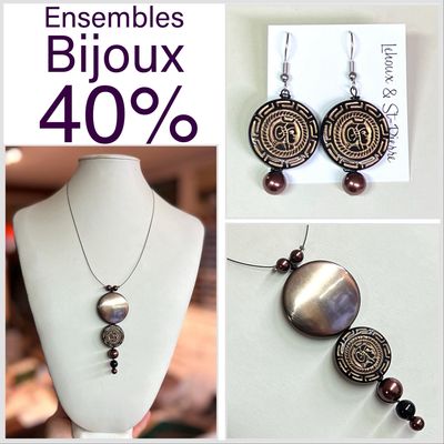 ENSEMBLE 2 BIJOUX MAYA ENSEMBLE 2 BIJOUX MAYA