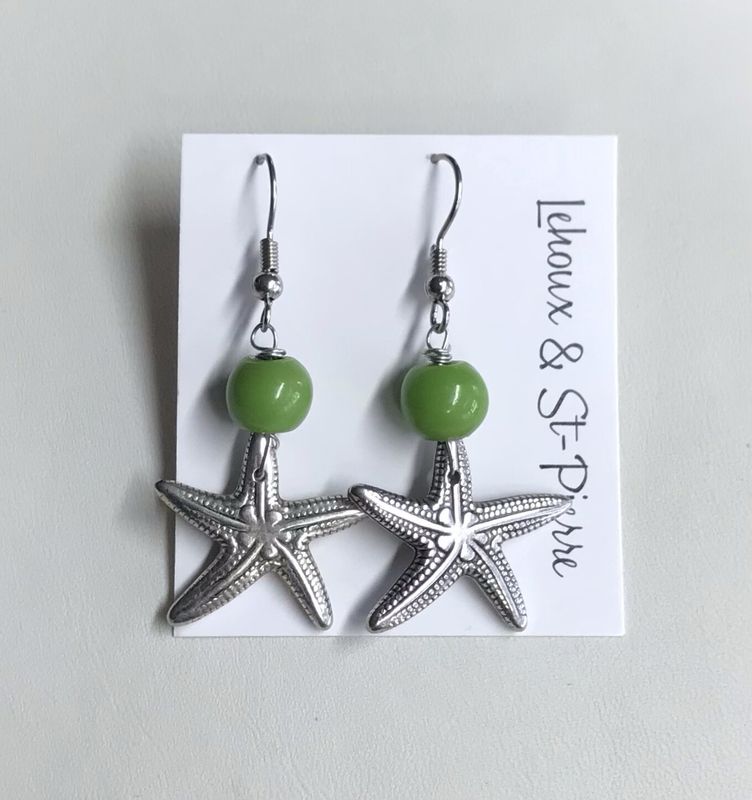 Boucles d’oreilles ÉTOILES 