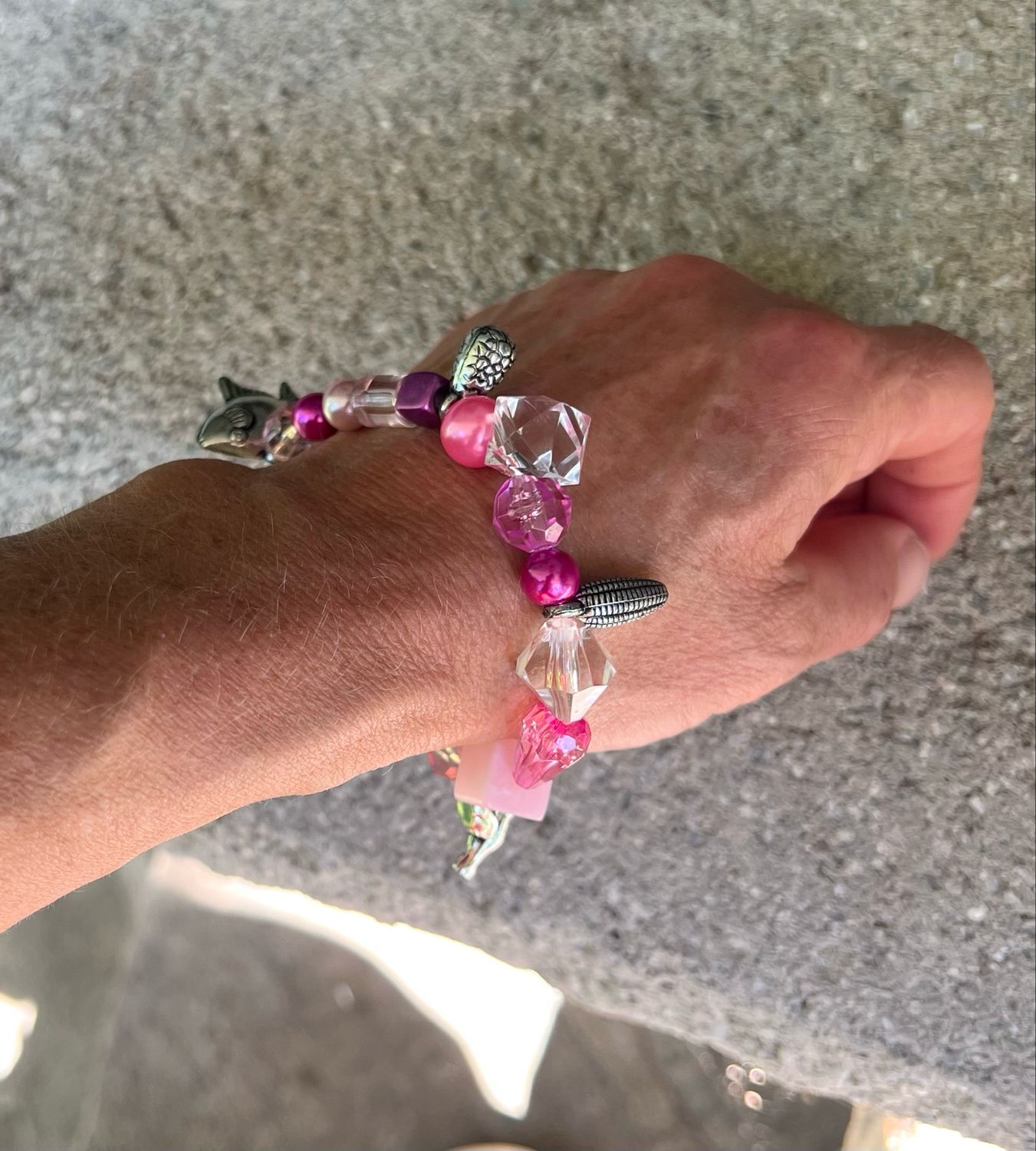 BRACELET CHARMS ROSE