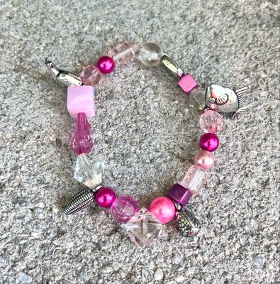 BRACELET CHARMS ROSE BRACELET CHARMS ROSE
